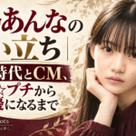 星乃あんなの生い立ちと子役・CM・ニコ☆プチから女優になるまでを示す人物ビジュアル